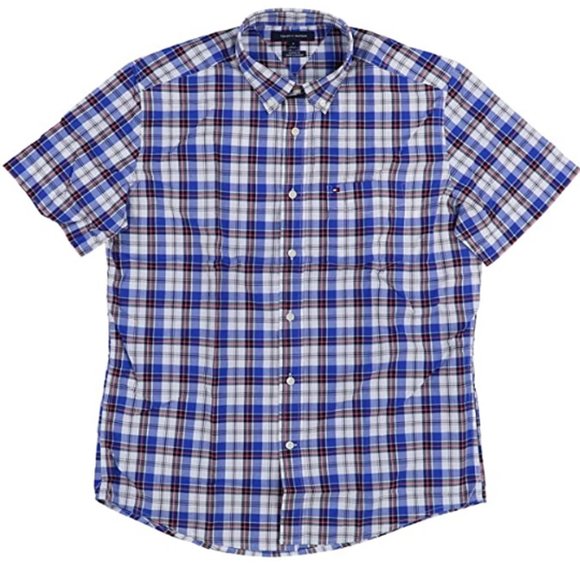 Tommy Hilfiger Other - Tommy.H Mens Classic Fit Buttondown Plaid Shirt